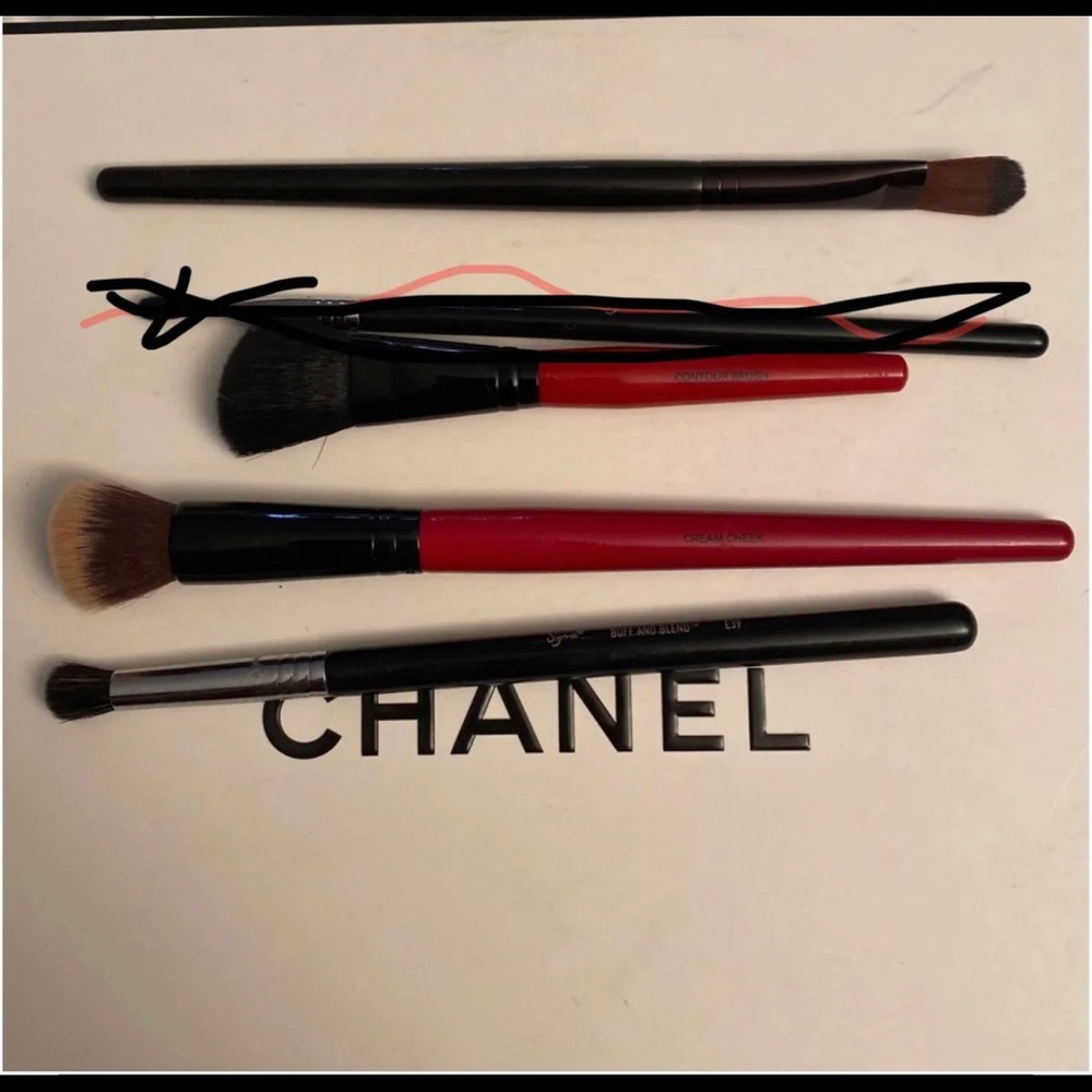 Makeup brushes bundle